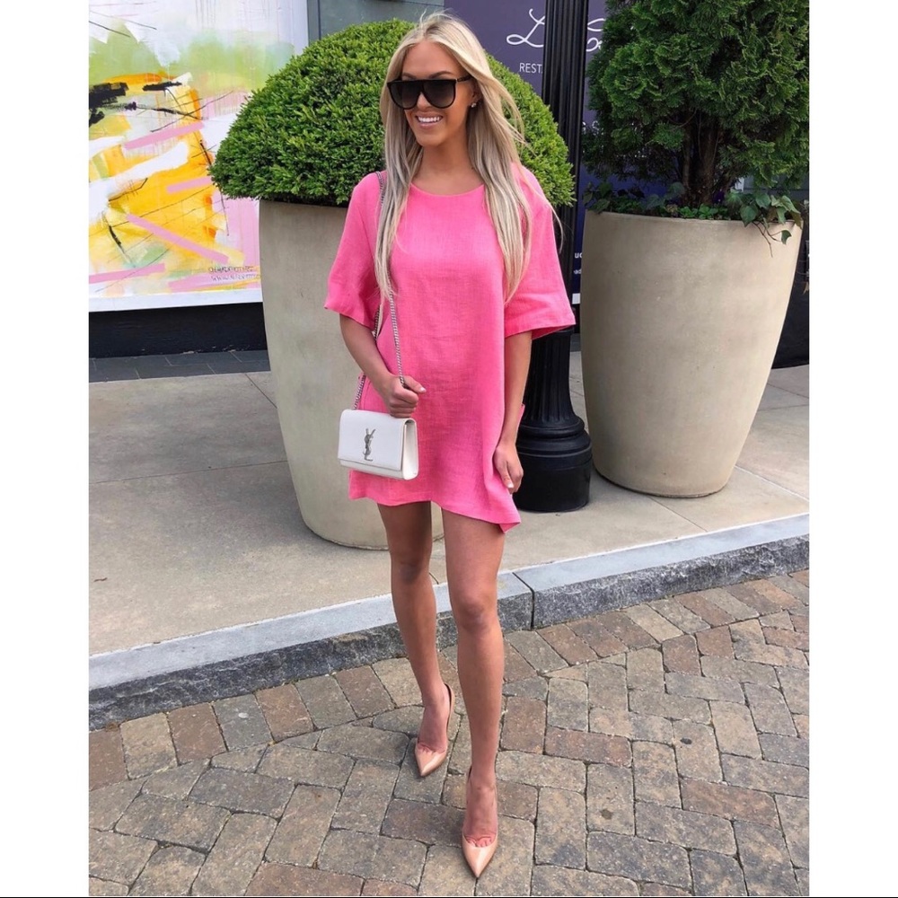 Pink dress s/m